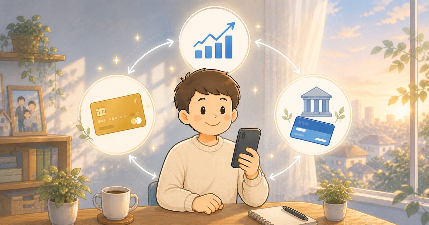 SBI証券・三井住友ゴールドNL・住信SBIネット銀行の3点セットを選んだ40代パパのリアルな理由